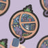 Witchy Cat Window Sticker - Gifts