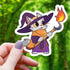 Wizard Cat Fireball Sticker Toys & Gifts Mimic Gaming Co   