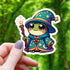 Wizard Frog Chibi Sticker - Gifts