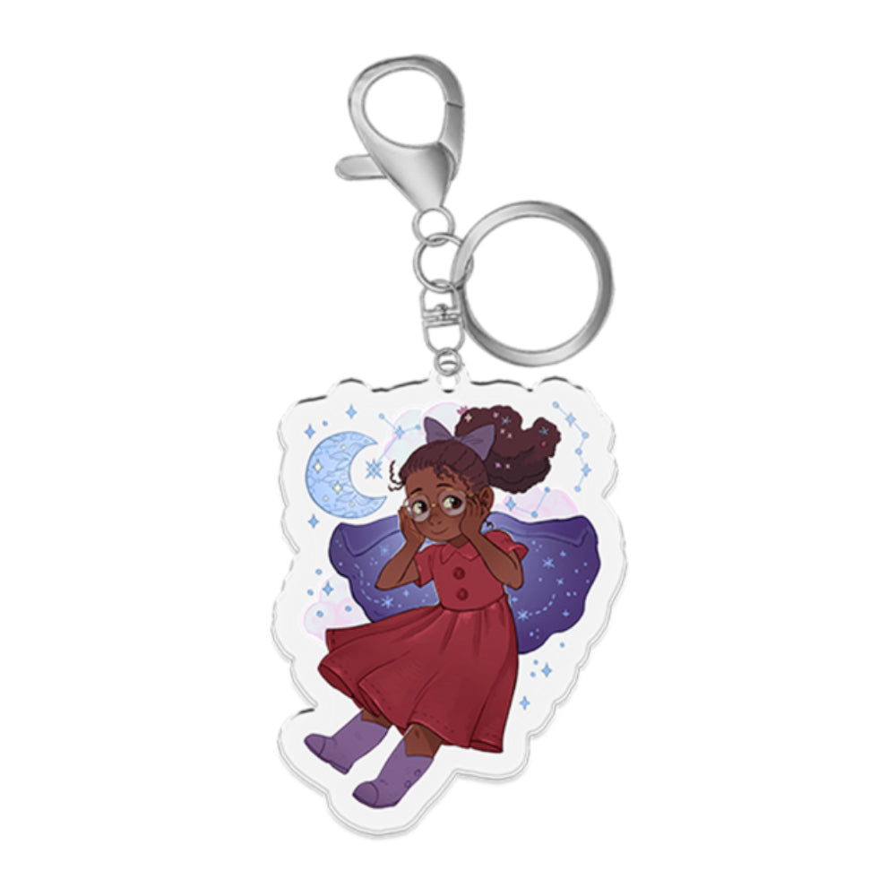 Wizard Suvi Worlds Beyond Number Keychain