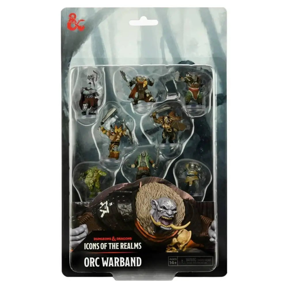 WizKids Pre-Painted D&D Icons of the Realms Orc Warband RPG Miniatures WizKids   