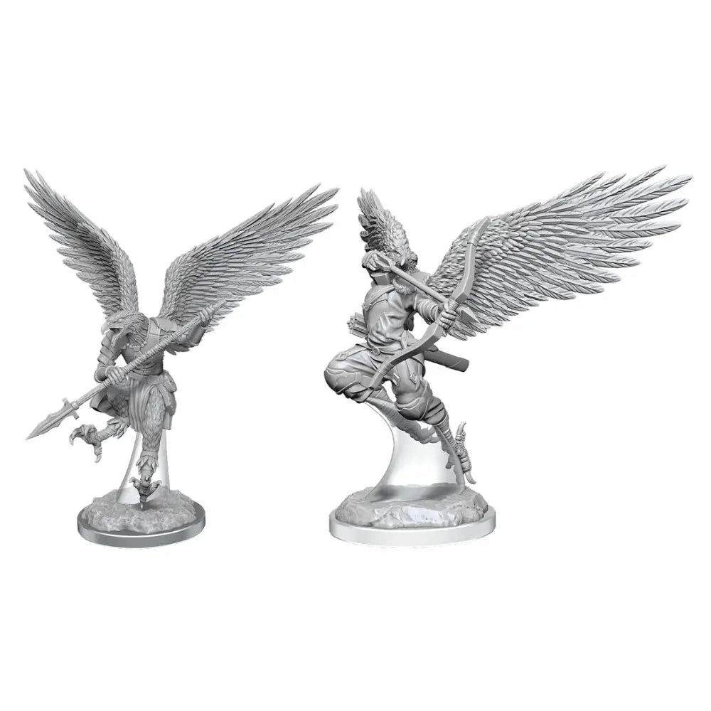 WizKids Unpainted Aarakocra Fighters (2) - Roleplaying Games