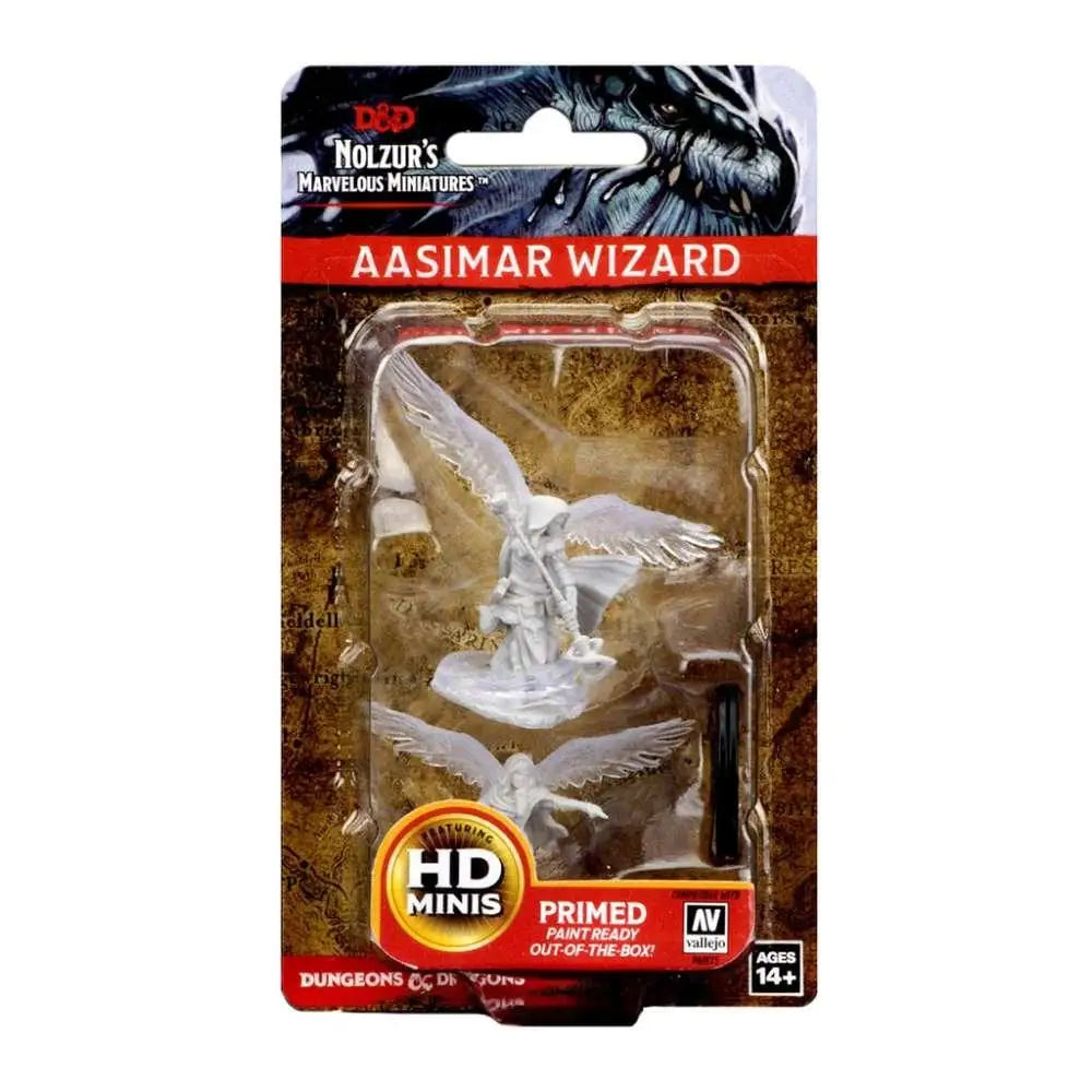 WizKids Unpainted Aasimar Female Wizard (2) RPG Miniatures WizKids   