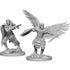 WizKids Unpainted Aasimar Male Fighter (2) - Roleplaying Games