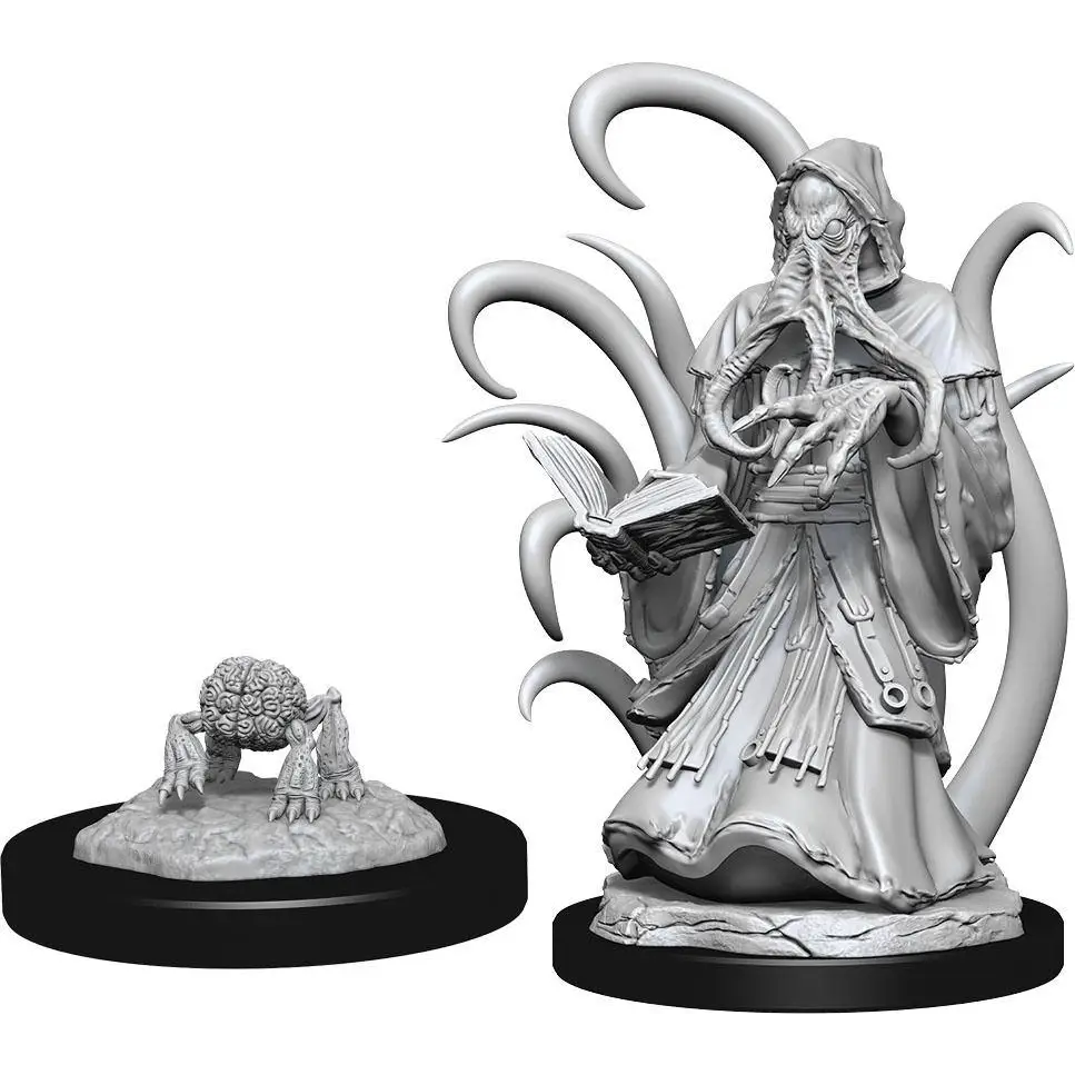 WizKids Unpainted Alhoon and Intellect Devourers (2) - Roleplaying Games