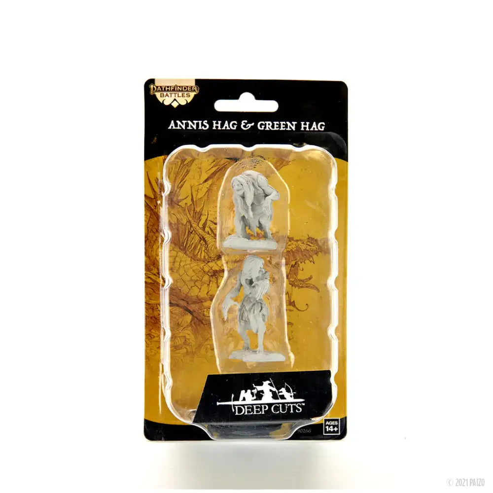 WizKids Unpainted Annis Hag and Green Hag (2) - Roleplaying Games