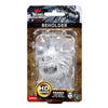 Unpainted white plastic beholder miniature from dnd marvelous miniatures by WizKids packaged in clear blister pack