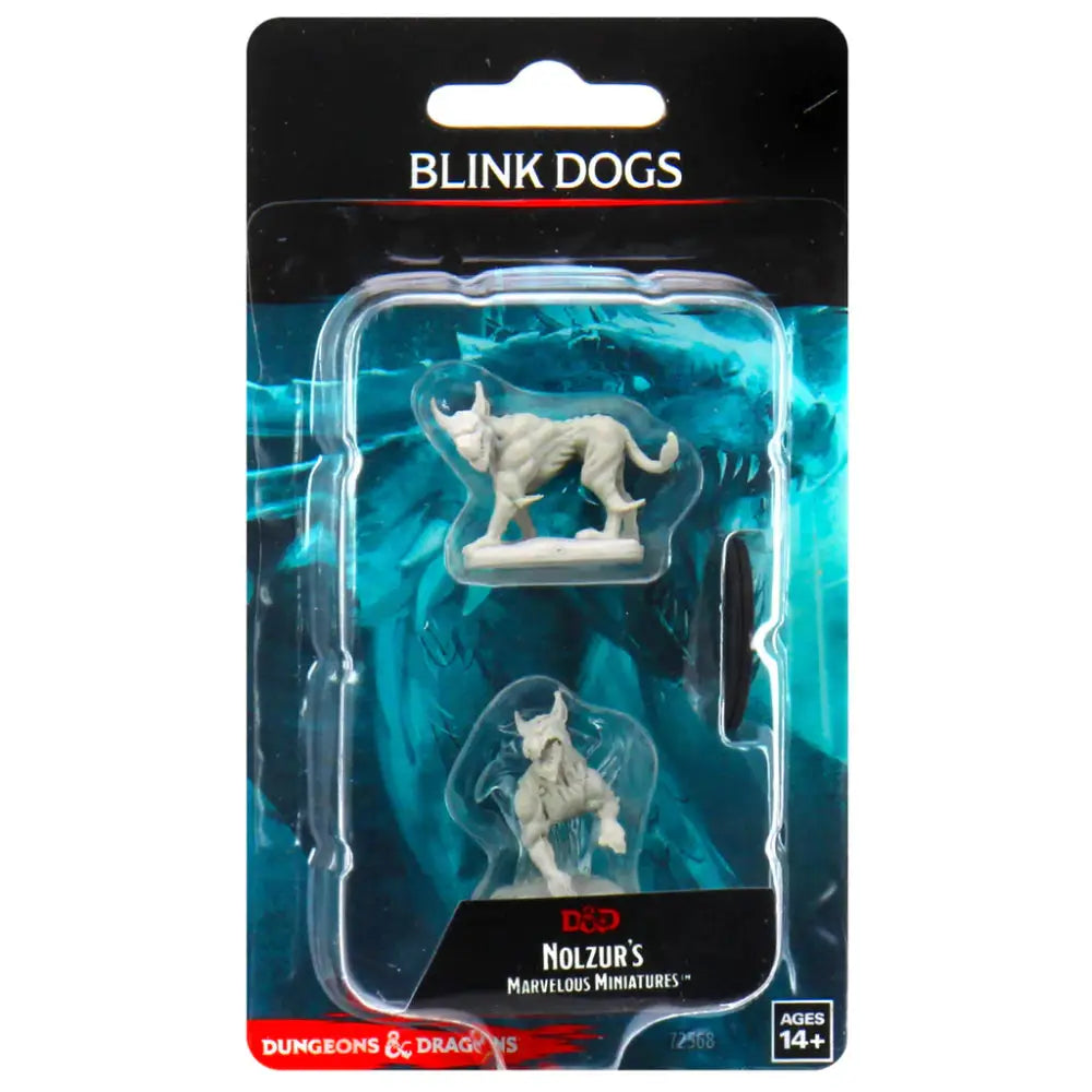 WizKids Unpainted Blink Dogs (2) RPG Miniatures WizKids   