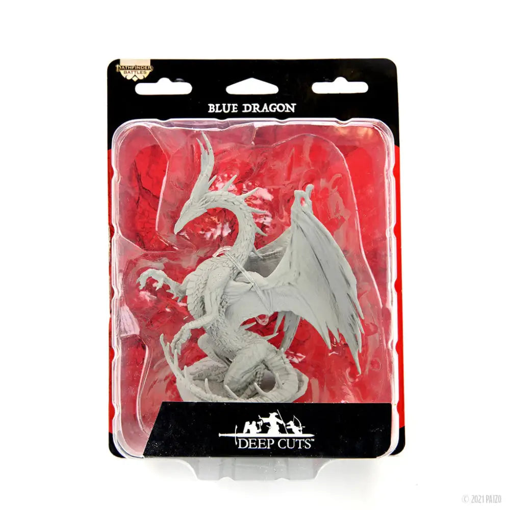 WizKids Unpainted Blue Dragon - Roleplaying Games
