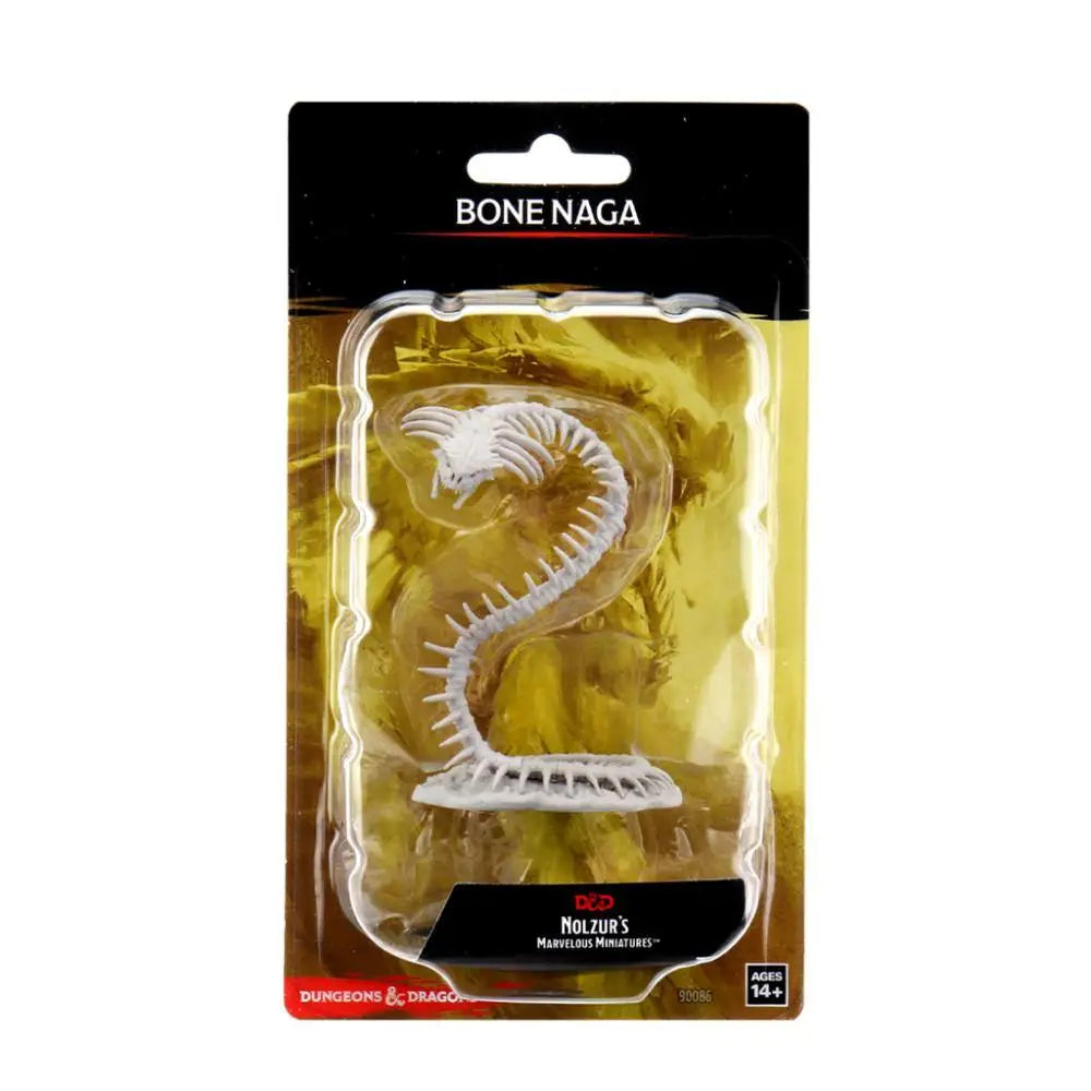 WizKids Unpainted Bone Naga - Roleplaying Games