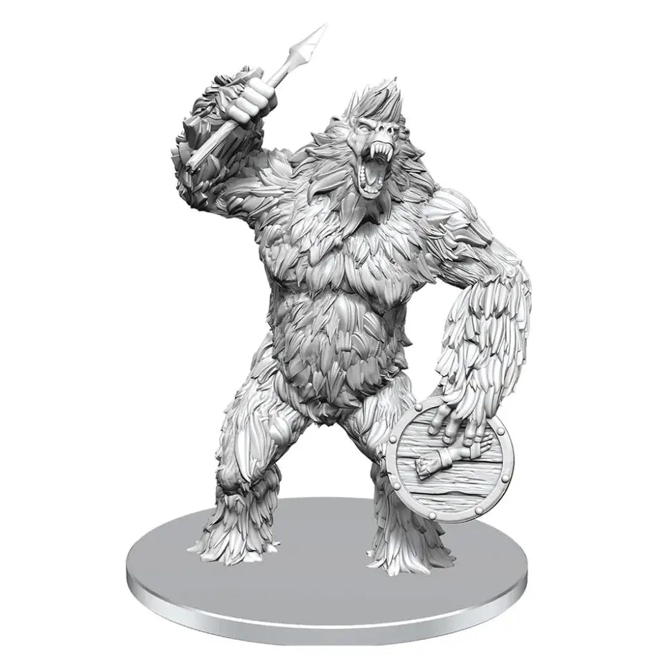 WizKids Unpainted Classic Yeti - Roleplaying Games