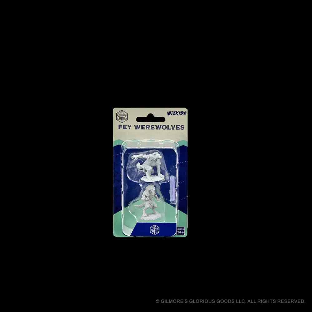 WizKids Unpainted Critical Role Fey Werewolves (2) RPG Miniatures WizKids   
