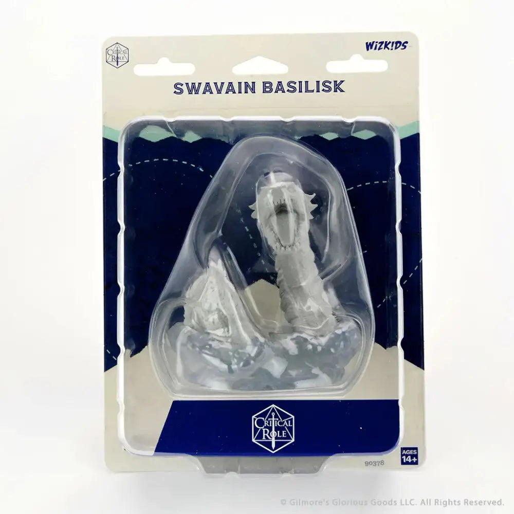 WizKids Unpainted Critical Role Swavain Basilisk - Roleplaying Games