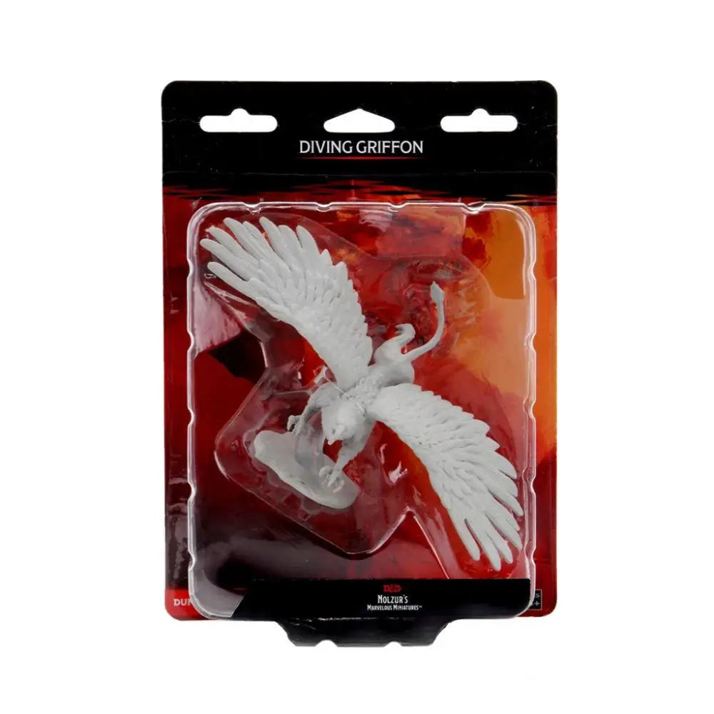 WizKids Unpainted Diving Griffon - Roleplaying Games