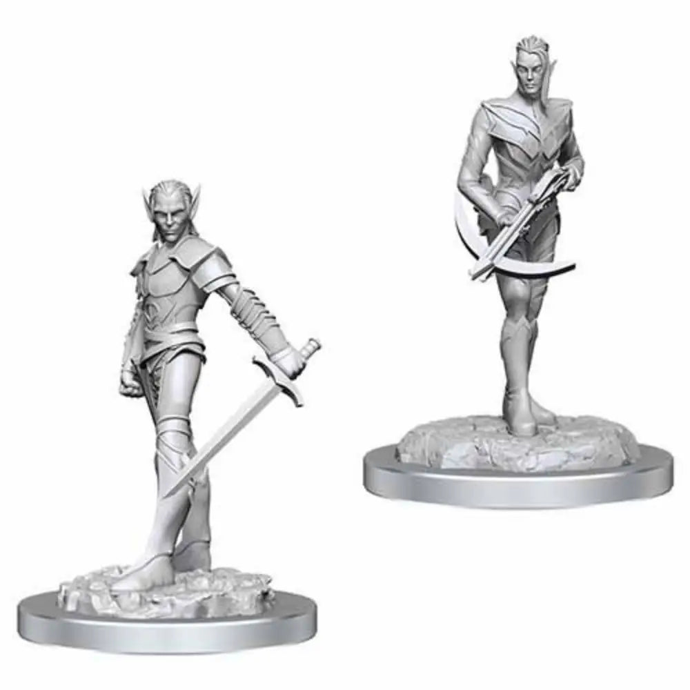 WizKids Unpainted Drow Fighters (2) RPG Miniatures WizKids   