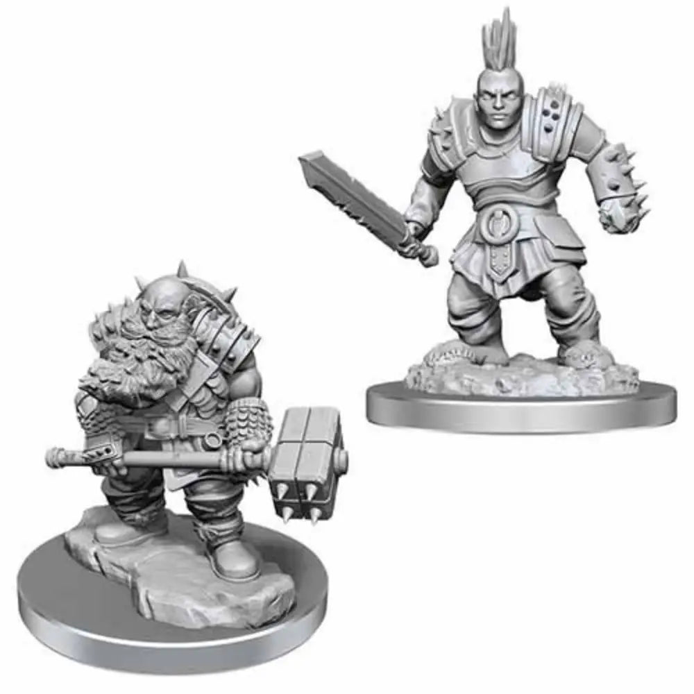 WizKids Unpainted Duergar Fighters (2) - Roleplaying Games