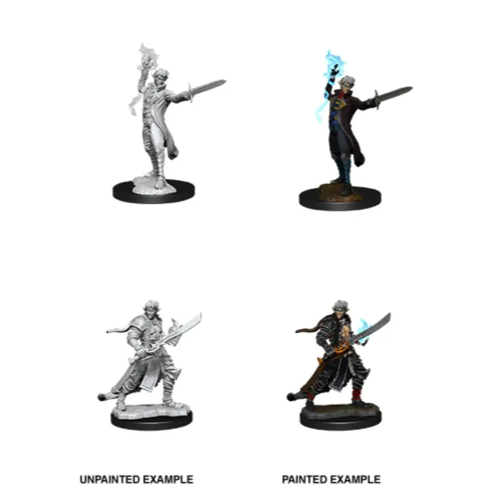 WizKids Unpainted Elf Male Magus (2) - Roleplaying Games