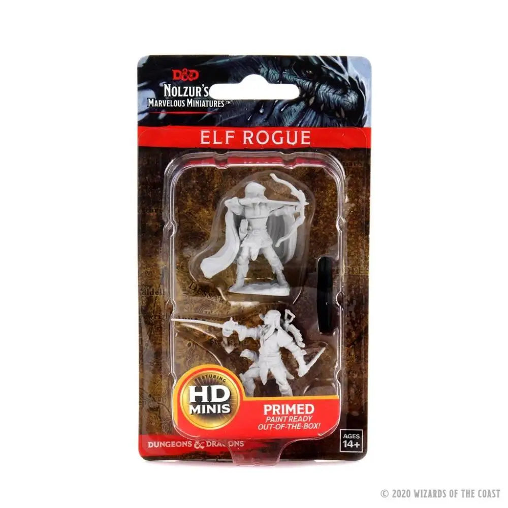 WizKids Unpainted Elf Male Rogue (2) - Roleplaying Games