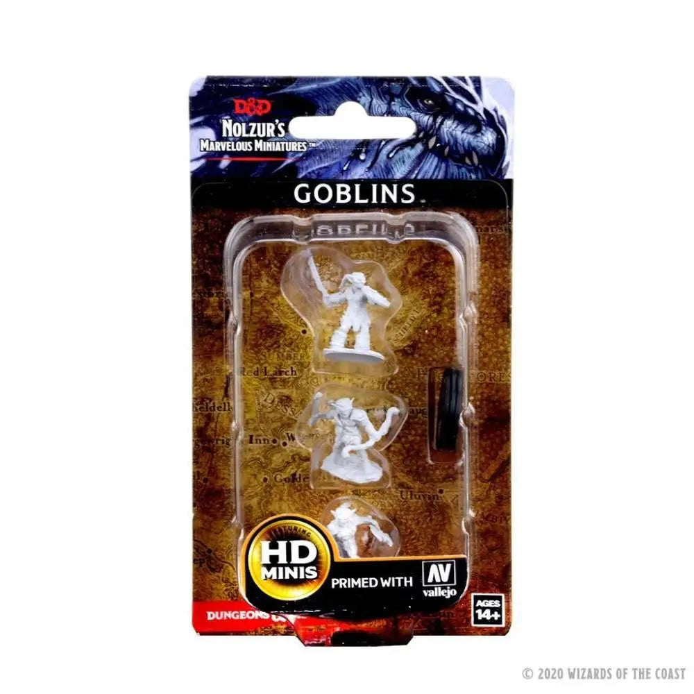 WizKids Unpainted Goblins (3) - Roleplaying Games