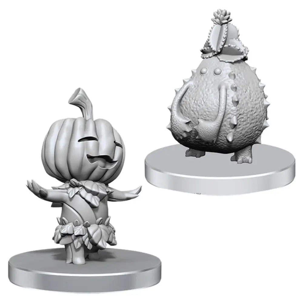 WizKids Unpainted Gourd Leshy and Cactus Leshy - Roleplaying Games