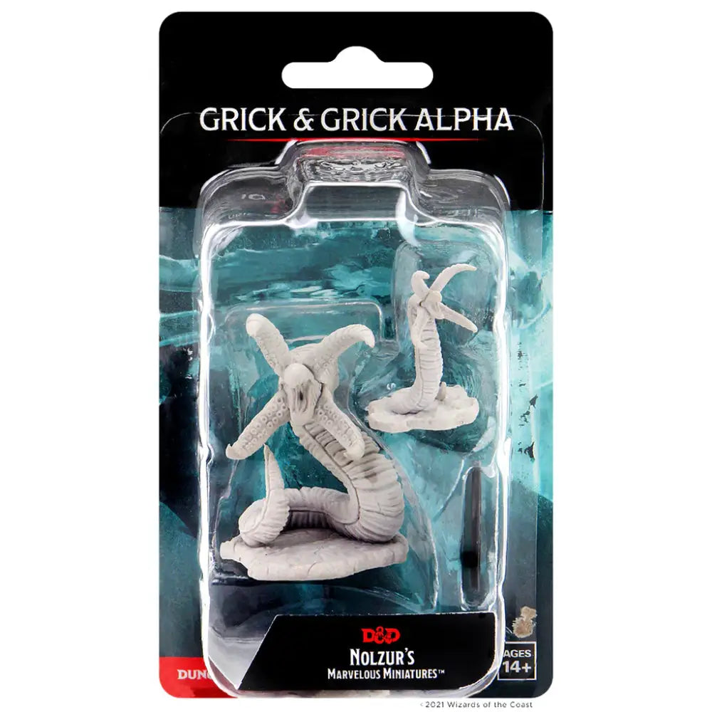 WizKids Unpainted Grick and Grick Alpha (2) - Roleplaying Games