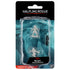 White plastic unpainted halfling female rogue miniature figures in clear blister packaging for dungeons and dragons