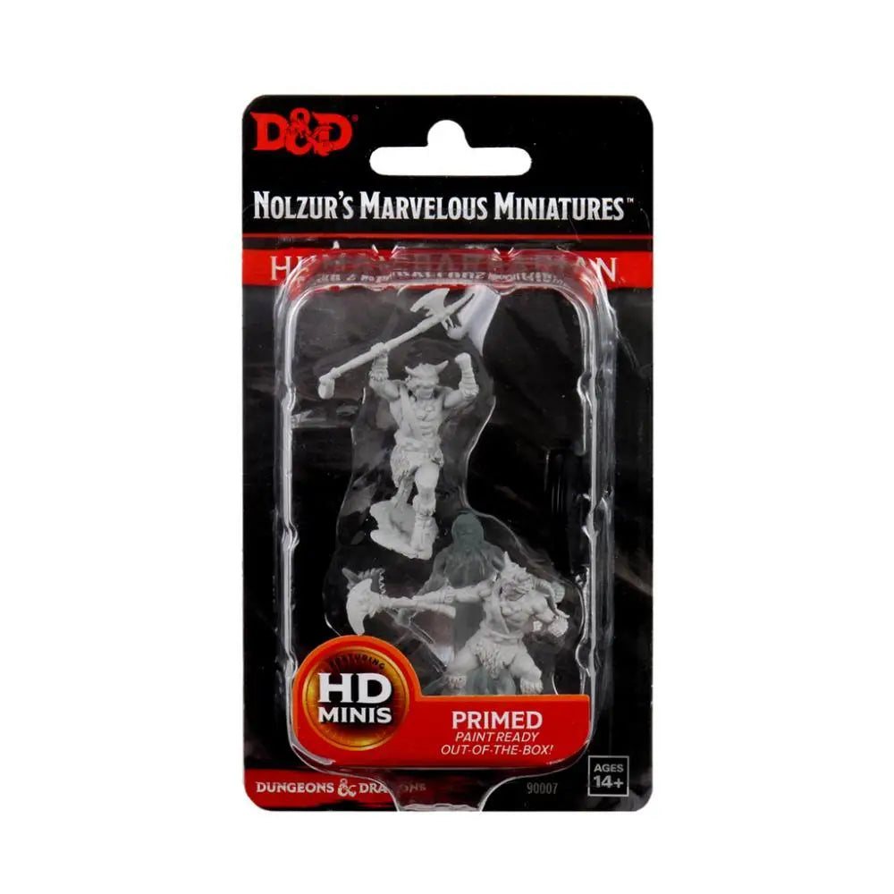 WizKids Unpainted Human Male Barbarian (2) - Roleplaying Games