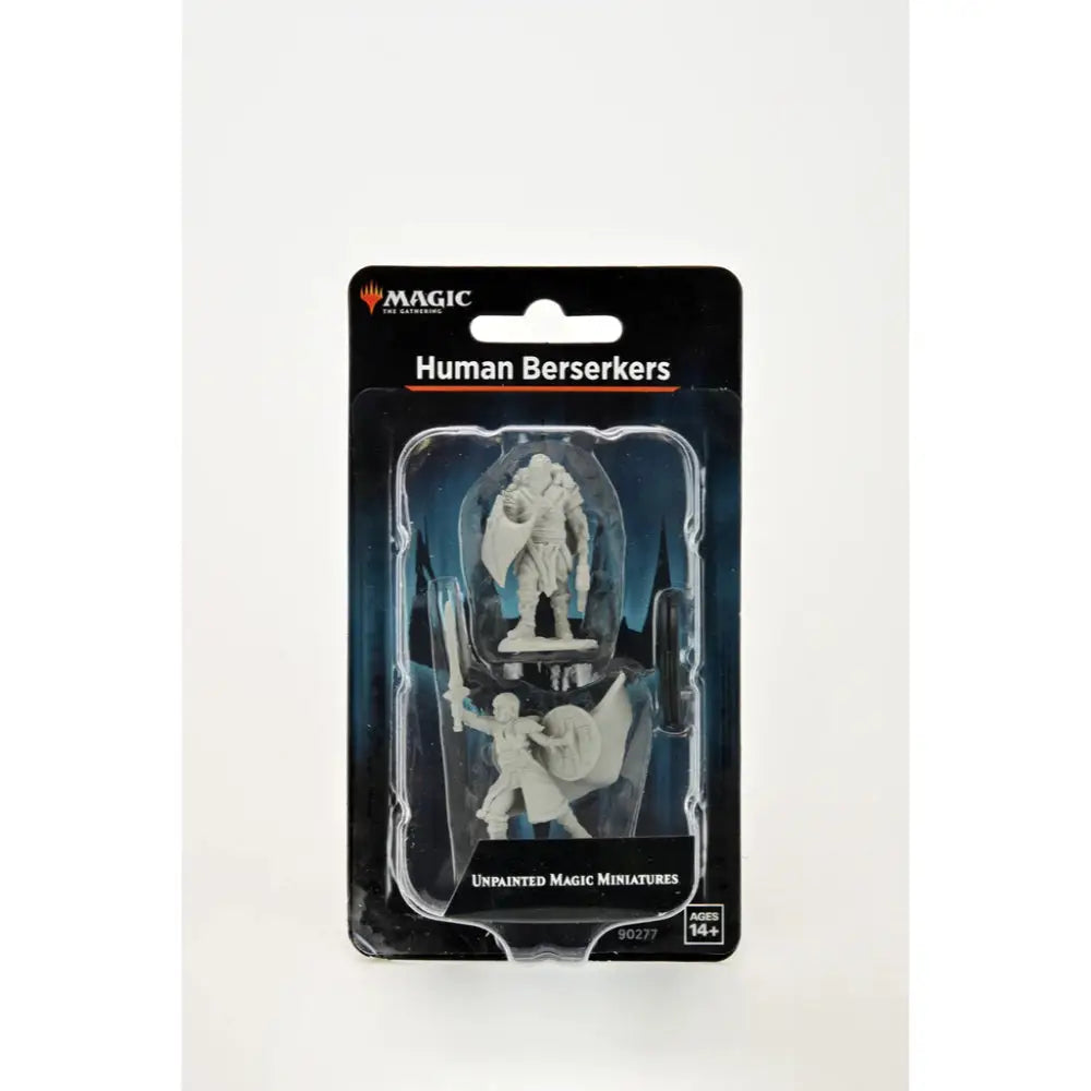 WizKids Unpainted Magic the Gathering Human Berserkers (2) - Roleplaying Games