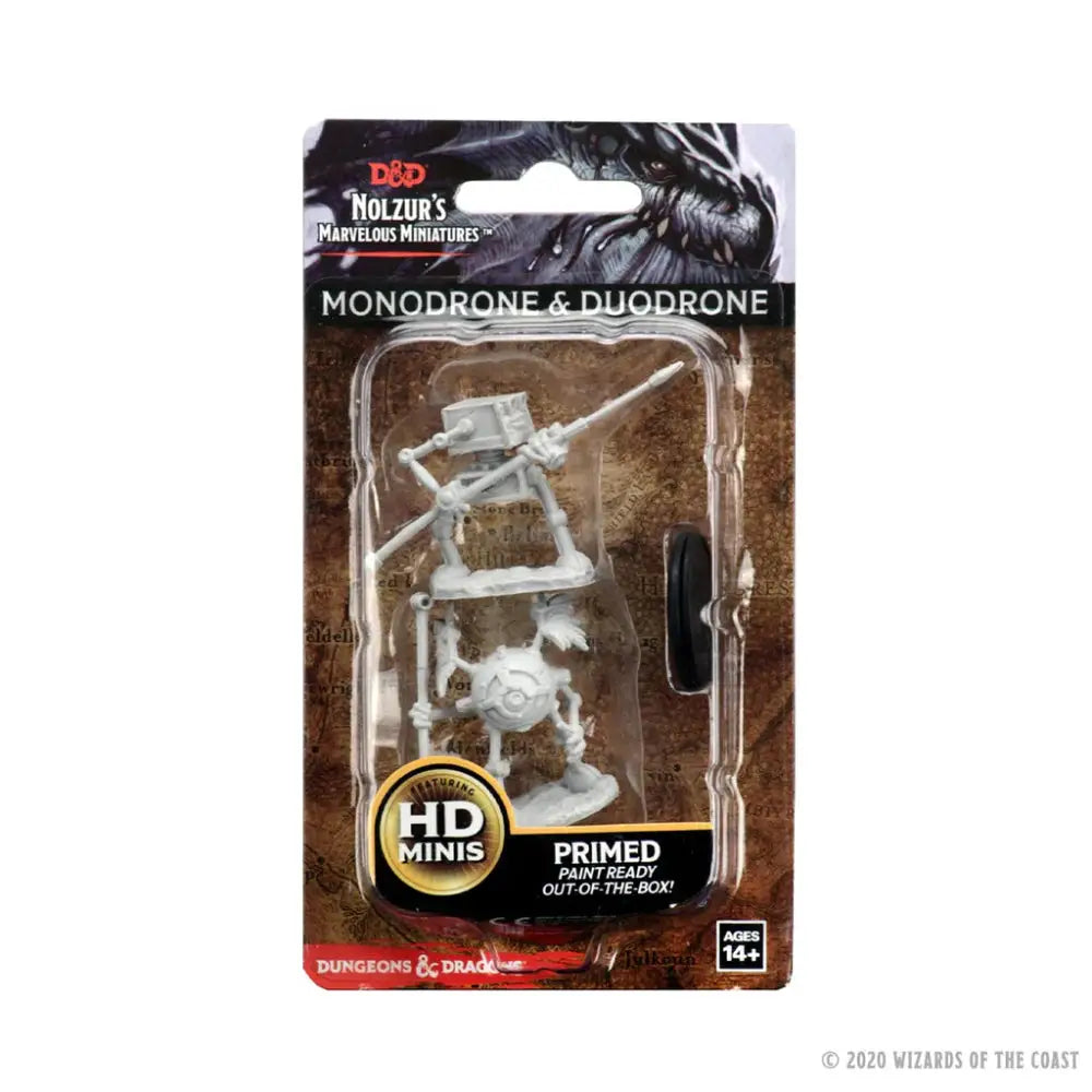 WizKids Unpainted Monodrone and Duodrone (2) - Roleplaying Games