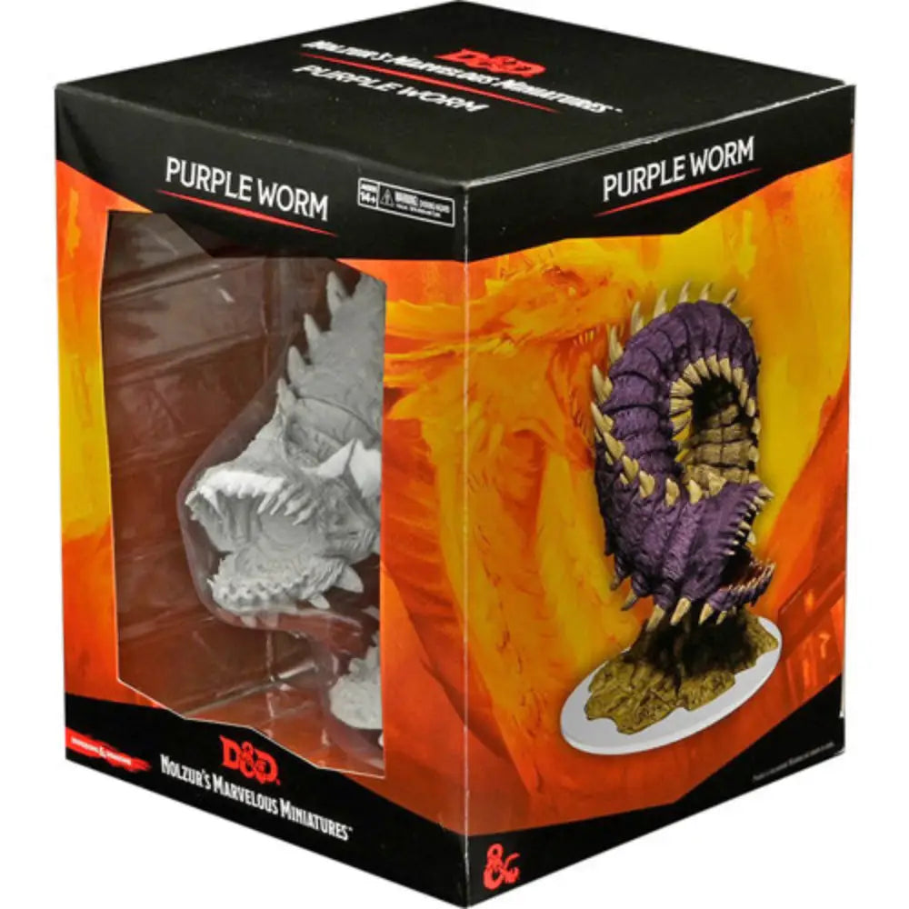WizKids Unpainted Purple Worm - Roleplaying Games