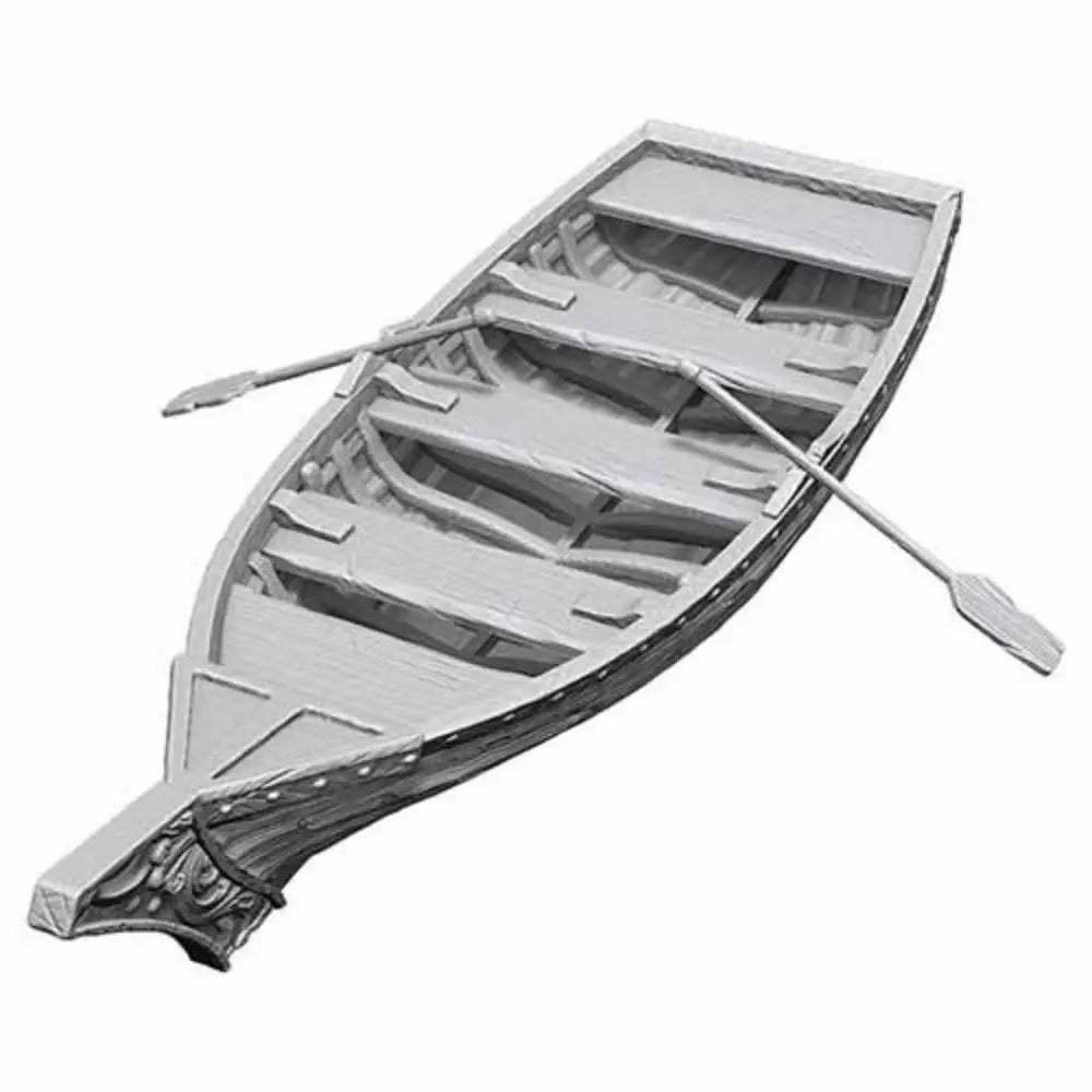 WizKids Unpainted Rowboat and Oars (6) - Roleplaying Games