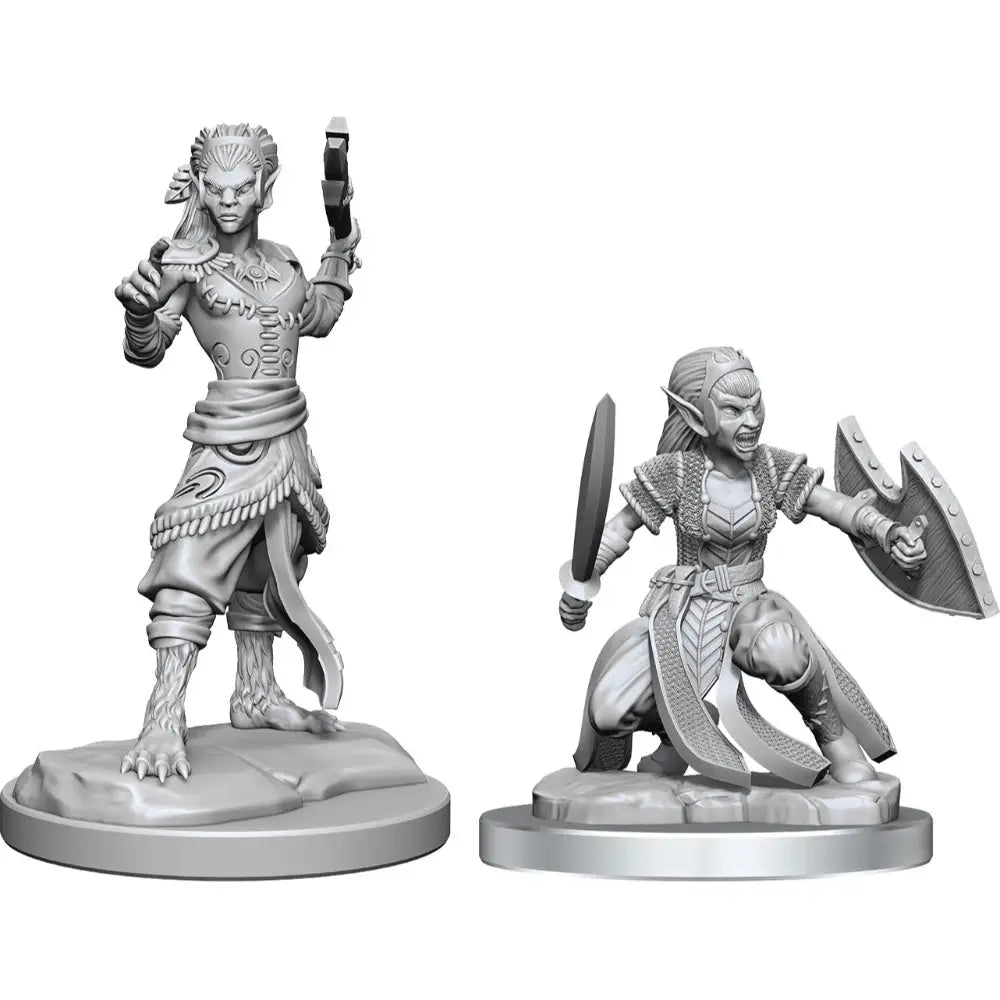 WizKids Unpainted Shifter Fighter (2) - Roleplaying Games