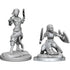 WizKids Unpainted Shifter Fighter (2) - Roleplaying Games