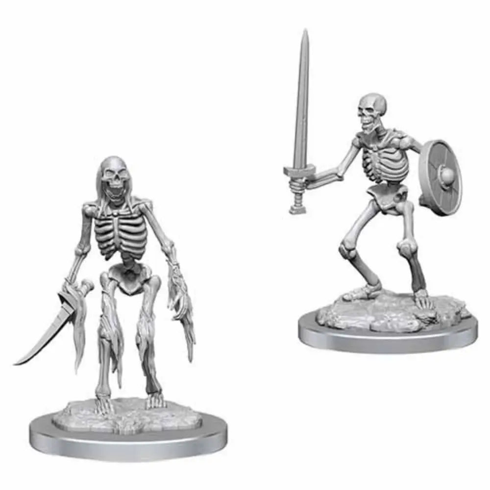 WizKids Unpainted Skeletons (2) - Roleplaying Games