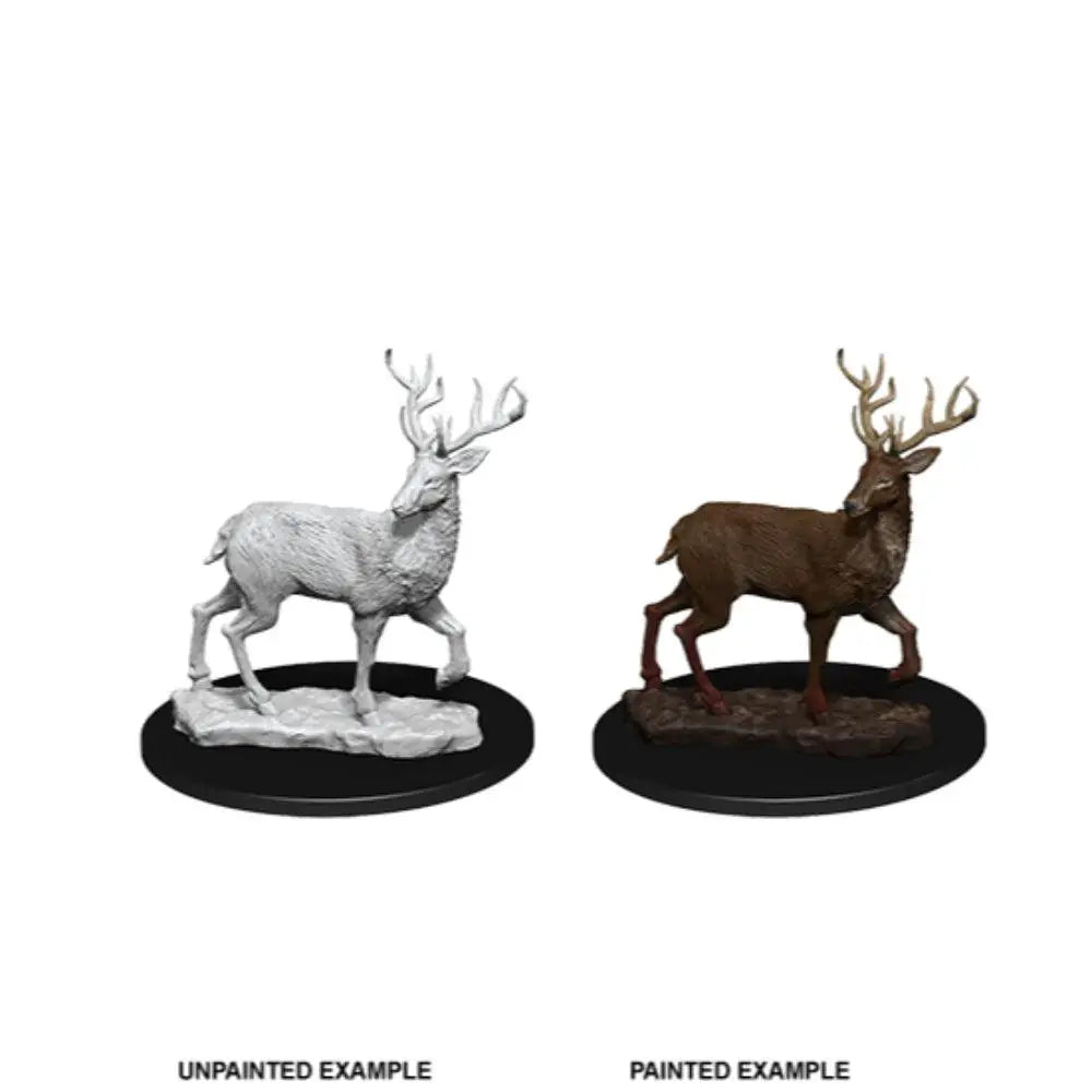 WizKids Unpainted Stag - Roleplaying Games