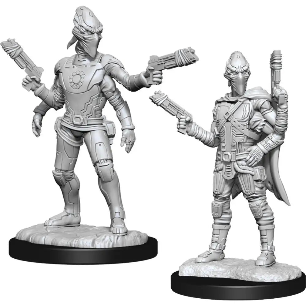 WizKids Unpainted Starfinder Kasatha Operative (2) - Roleplaying Games