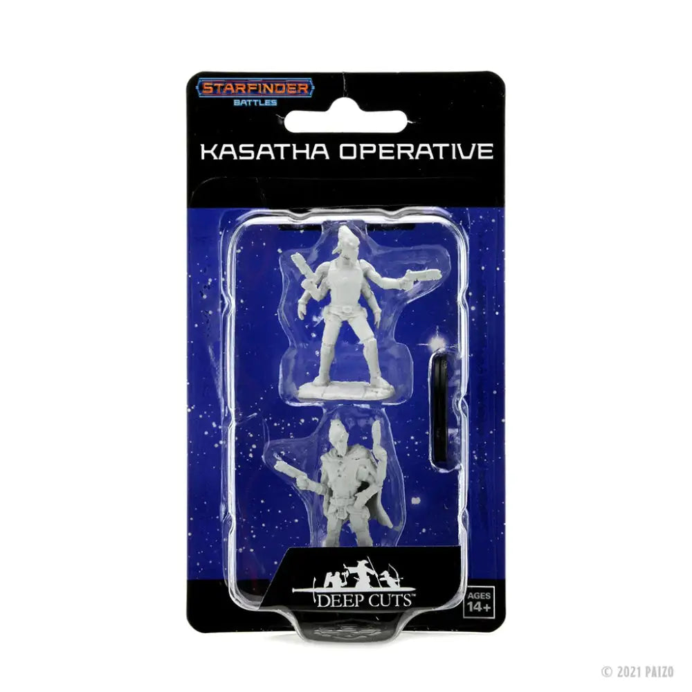 WizKids Unpainted Starfinder Kasatha Operative (2) - Roleplaying Games