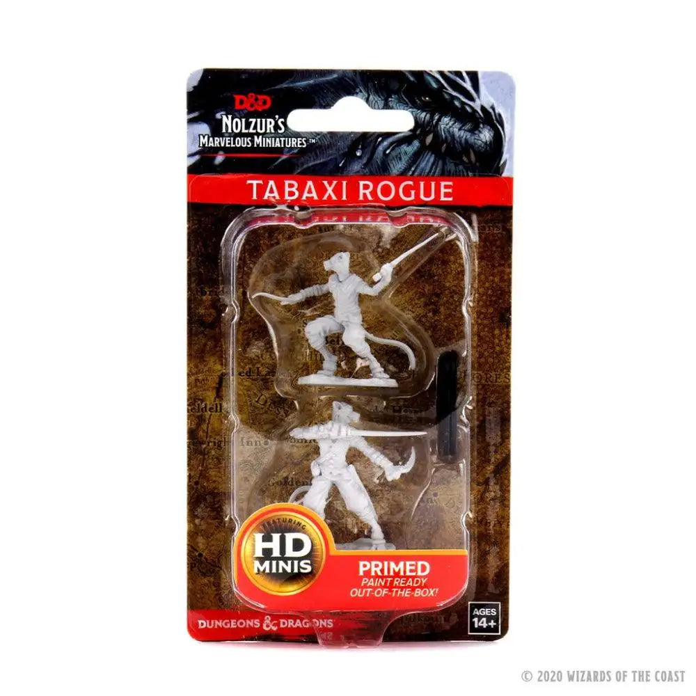 WizKids Unpainted Tabaxi Male Rogue (2) - Roleplaying Games