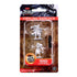 White primed plastic tiefling female warlock miniatures in blister pack by wizkids unpainted set of two