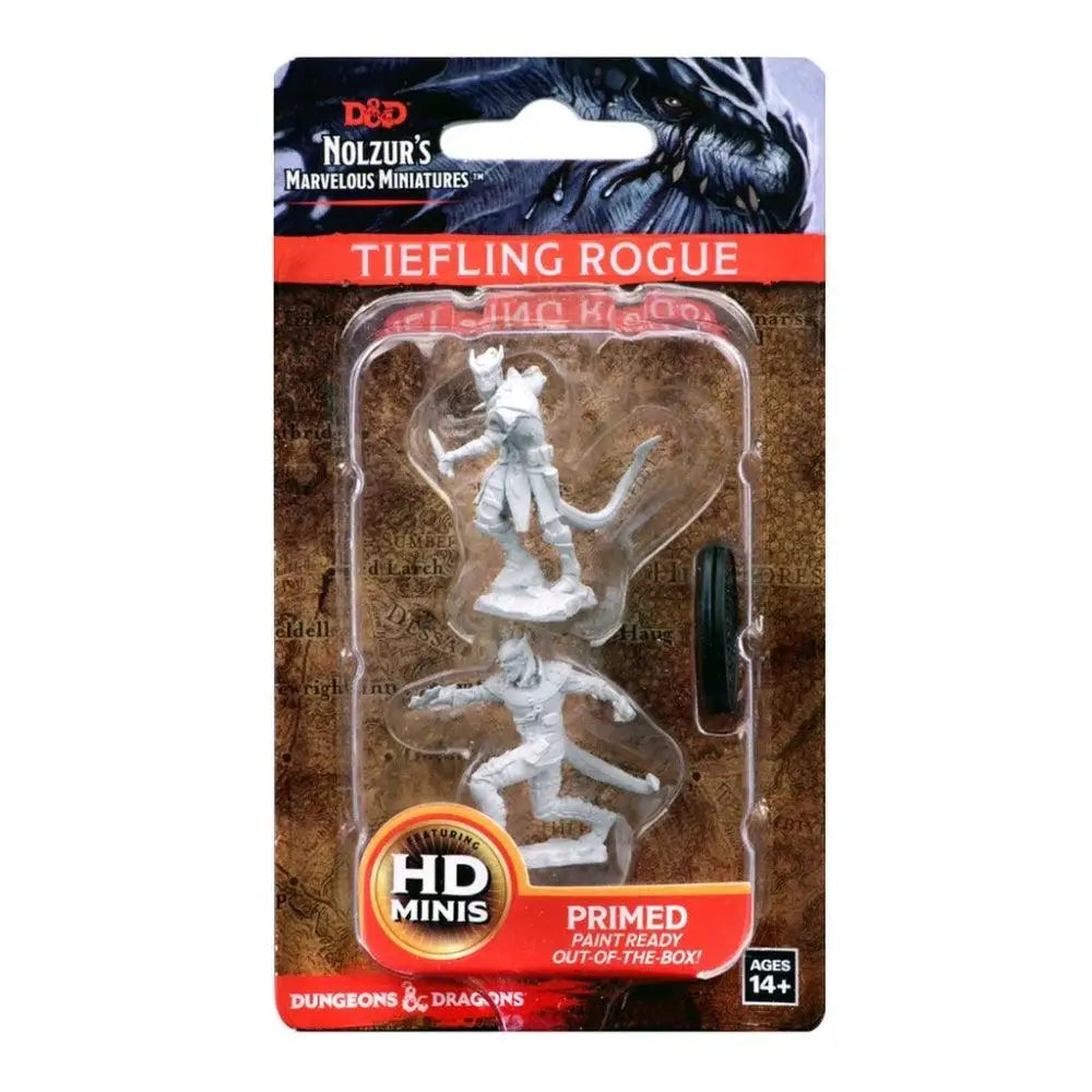 WizKids Unpainted Tiefling Male Rogue (2) - Roleplaying Games