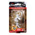 White primed tiefling male sorcerer miniature figure in clear plastic packaging from WizKids unpainted Marvelous Miniatures line