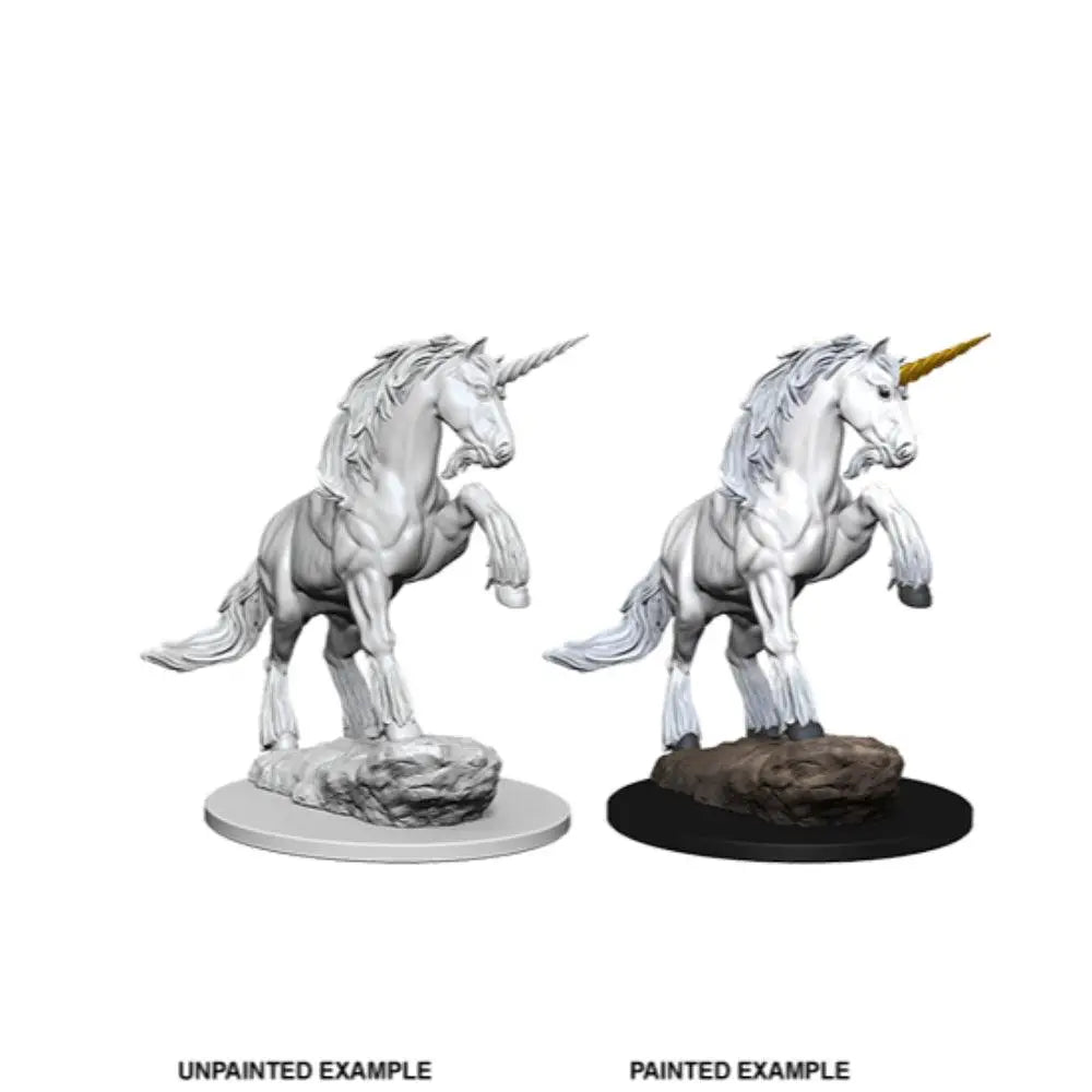 WizKids Unpainted Unicorn - Roleplaying Games
