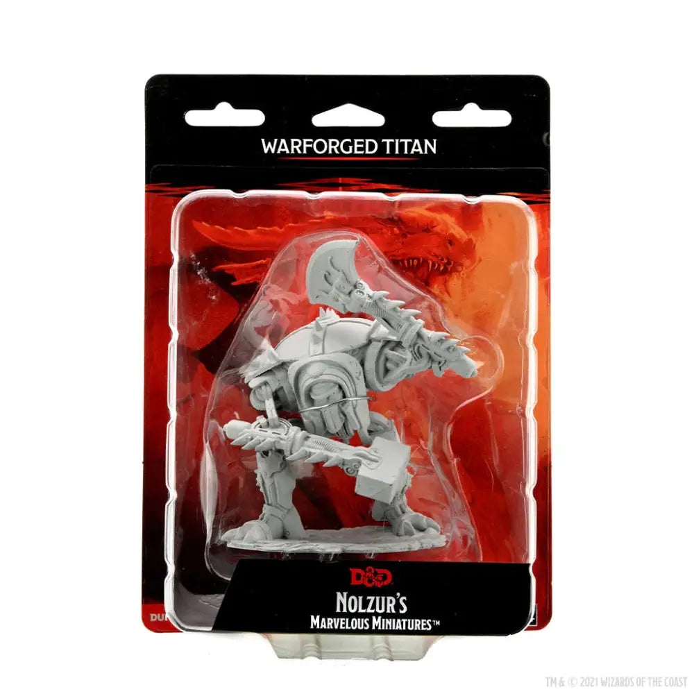 WizKids Unpainted Warforged Titan - Roleplaying Games