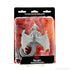 WizKids unpainted young blue dragon miniature in gray with intricate details from nolzurs marvelous miniatures