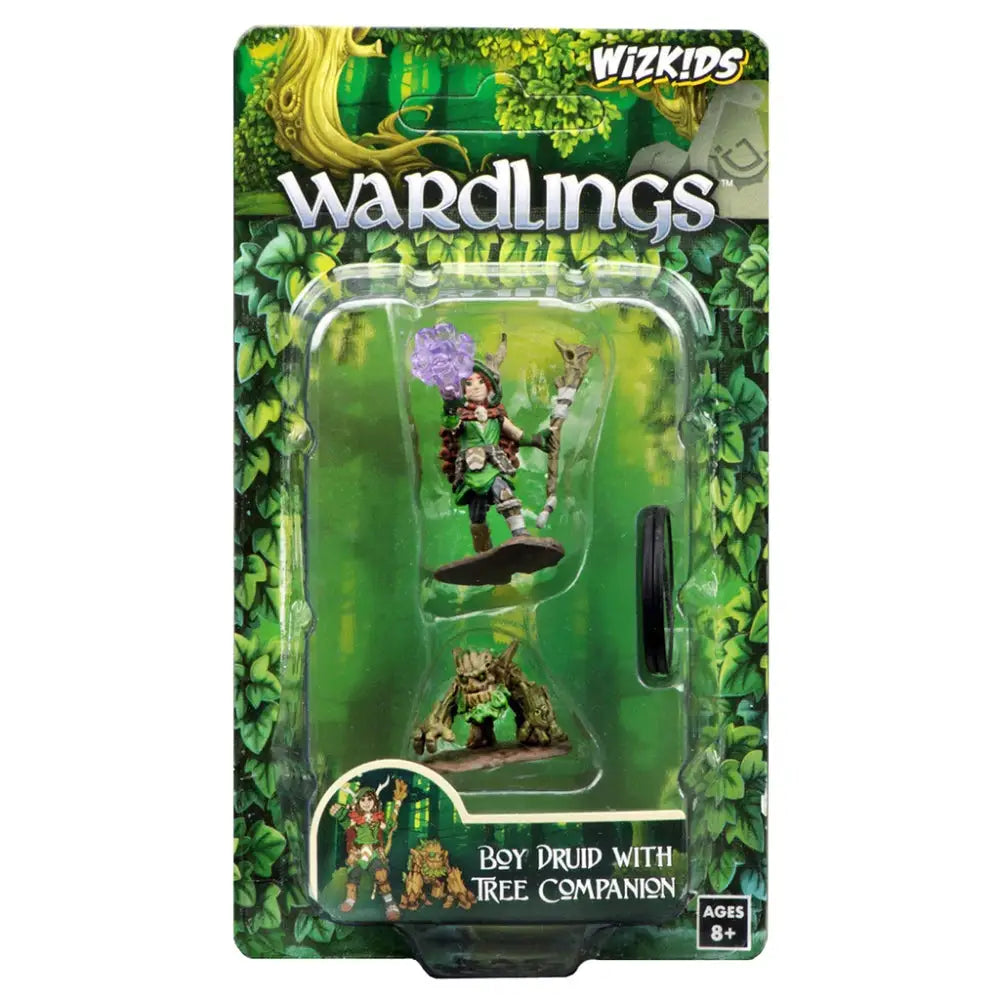 WizKids Wardlings: Boy Druid and Tree Creature (2) RPG Miniatures WizKids   