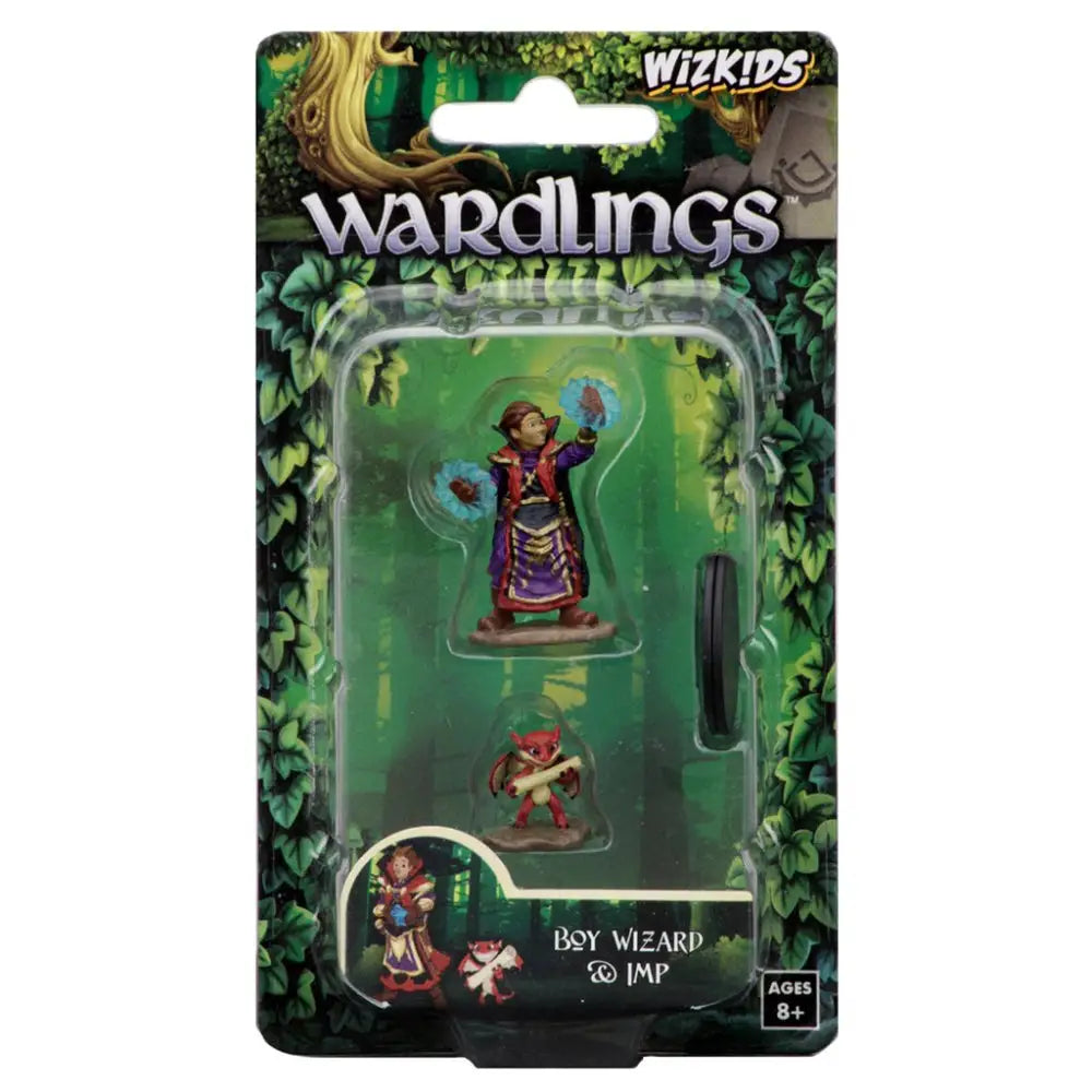 WizKids Wardlings: Boy Wizard and Imp (2) RPG Miniatures WizKids   