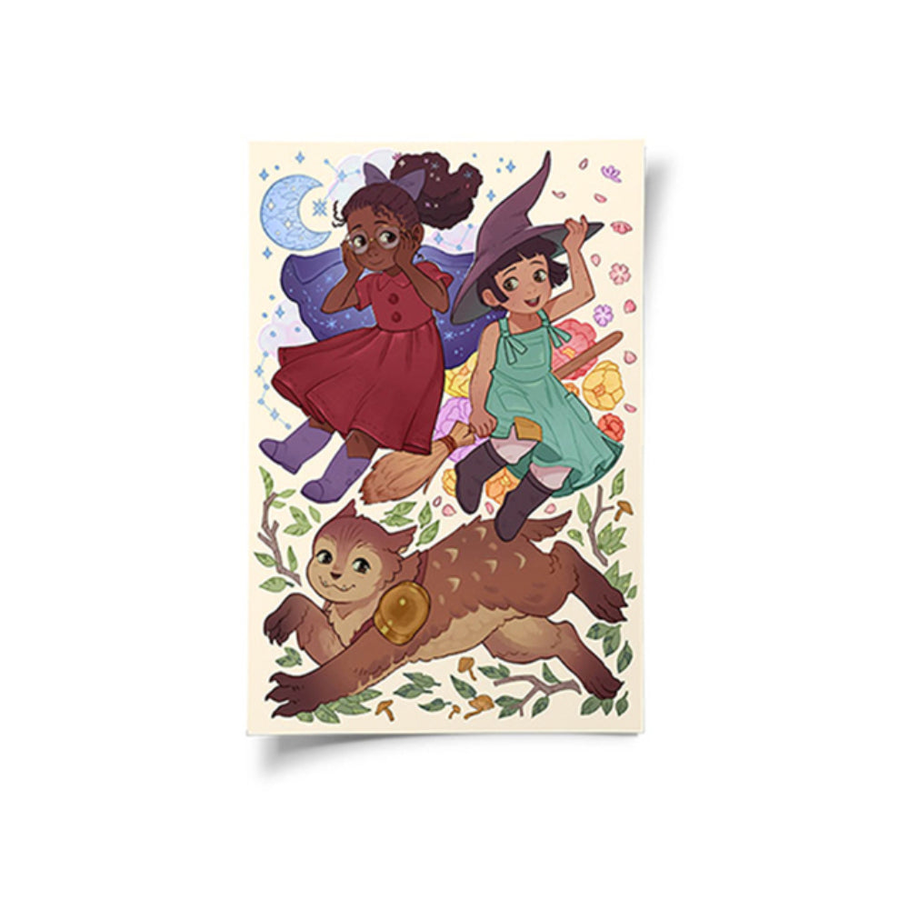 Worlds Beyond Number Art Print by Michelle Fus