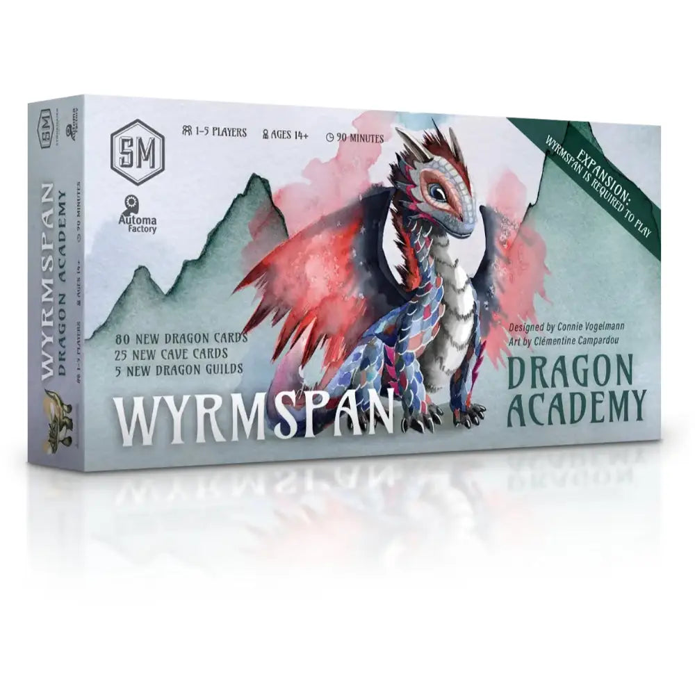Wyrmspan Dragon Academy Expansion - Board Games