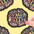 Y’All Means All Cowboy Animals Sticker - Gifts