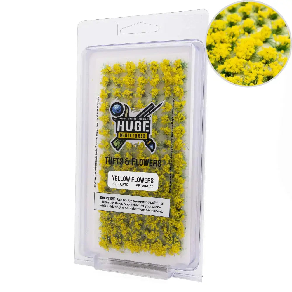 Yellow Flowers - Paint & Tools